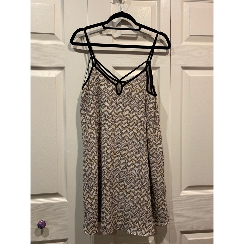 Nordstrom LUSH Chiffon Mini Dress